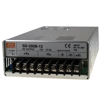 SD-350B-12 Преобразователь: DC/DC; 350Вт; Uвх:19-36В; Uвых:12ВDC; Iвых:27.5А, Mean Well SD-350B-12 Преобразователь: DC/DC; 350Вт; Uвх:19-36В; Uвых:12ВDC; Iвых:27.5А, Mean Well